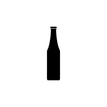 Bottle icon vector. bottle vector icon Stock Illustration