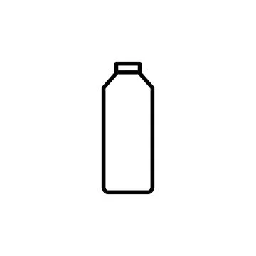 Bottle icon vector. bottle vector icon Stock Illustration