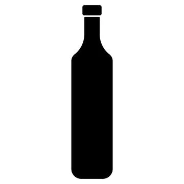 Bottle icon vector Stock Illustration