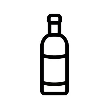 Bottle. Stock Illustration