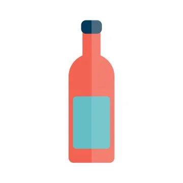 Bottle. Illustrazione stock