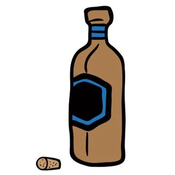 Bottle Stock Illustration