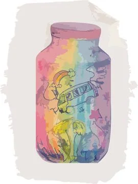 Bottle Stock Illustration