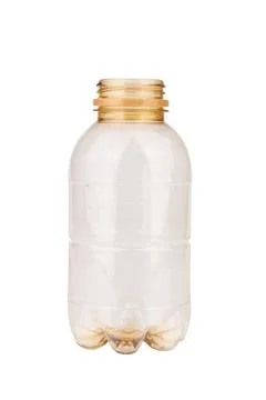 Bottle isolated on white background empty Stock Photos