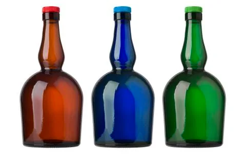 Bottle isolated on white background Stock Photos