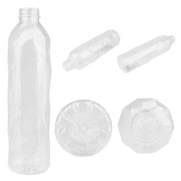 Bottle isolated on white background plastic Stock Photos