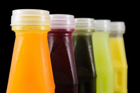 Bottle of juice Foto stock