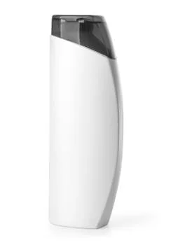 Bottle With Lid On White Background Stock Photos