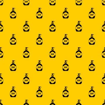 Bottle of liquid soap pattern vector 스톡 일러스트