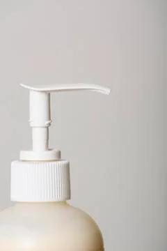 Bottle of lotion Stock Photos