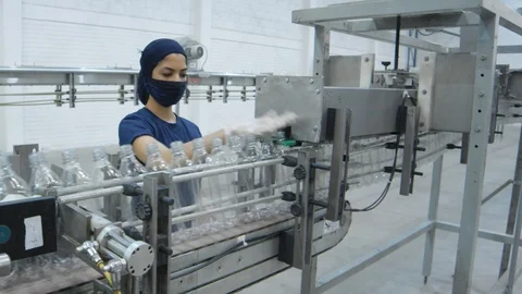 Bottle making Machine 2 Stock Footage 106478535