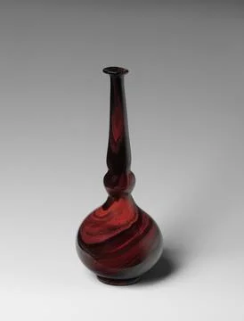 Bottle with a Marbled Pattern probably 18th19th century. Bottle with a Marb.. Stock Photos