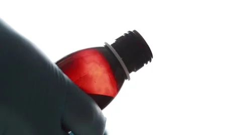 Bottle of medicine Vídeo Stock 61289169