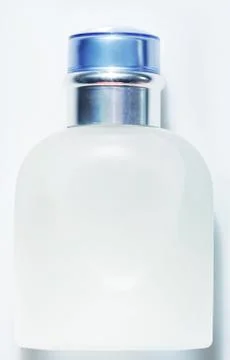 Bottle of men perfume. Foto stock