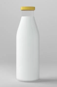 Bottle of milk. Stock Illustration