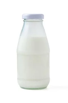 Bottle milk Stock Photos