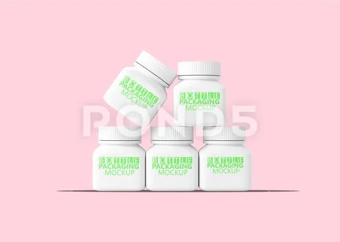 Bottle Mockup 800 PSD Template