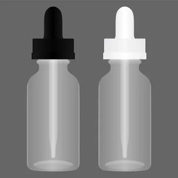 Bottle mockup Stock Illustration