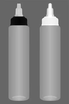 Bottle mockup Stock Illustration