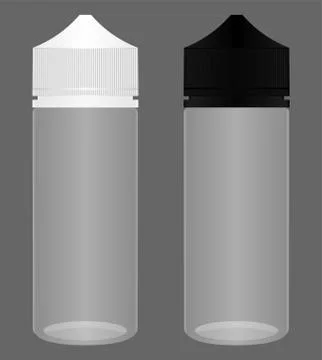 Bottle mockup Stock Illustration