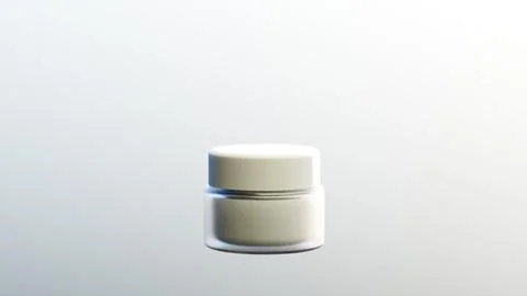 Bottle of moisturizing cream Stock Illustration