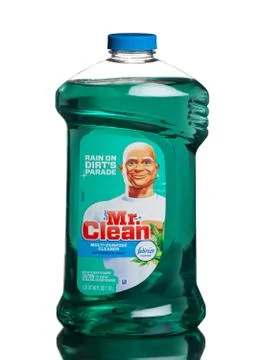 A bottle of Mr. Clean Multi-Surfaces Liquid Cleaner Stock Photos