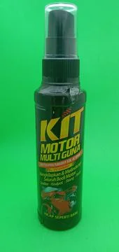 A Bottle of Multipurpose Motorcycle Kit Stock Photos