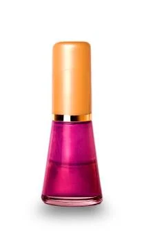 Bottle of nail polish Foto stock