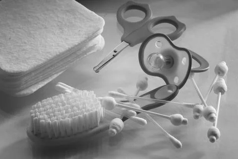 Bottle nipple scissors Stock Photos