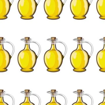 Bottle of olive oil Stock-Illustration
