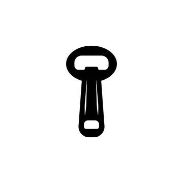 Bottle opener icon. Elements of bar and alcoholic drinks icon. Premium quality Stock Illustration