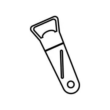 Bottle opener icon Stock Illustration