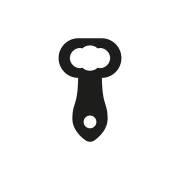 Bottle opener icon vector design templates simple and modern Stock Illustration
