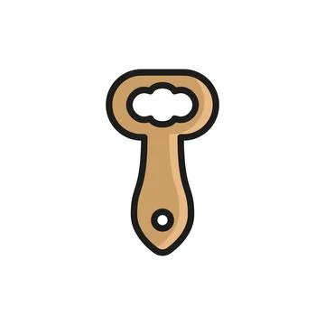 Bottle opener icon vector design templates simple and modern Stock Illustration