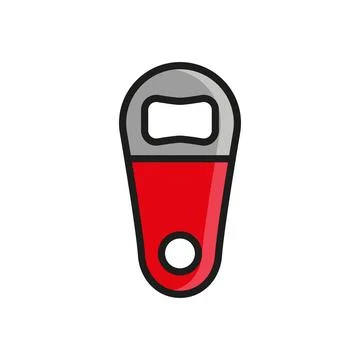 Bottle opener icon vector design templates simple and modern Stock Illustration