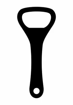 Bottle Opener Illustration Stock Illustration
