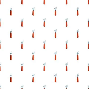Bottle opener kitchen tool repeating seamless pattern Stock Illustration