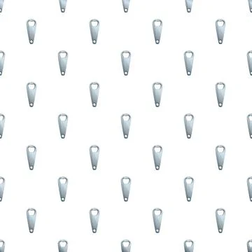Bottle opener pattern creating a seamless background using metal tools 스톡 일러스트