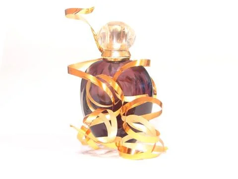 Bottle of perfum Stock Photos