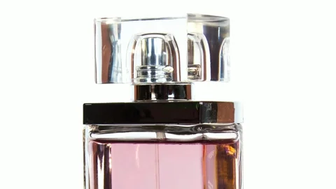 Bottle of perfume Stock Footage 140892801
