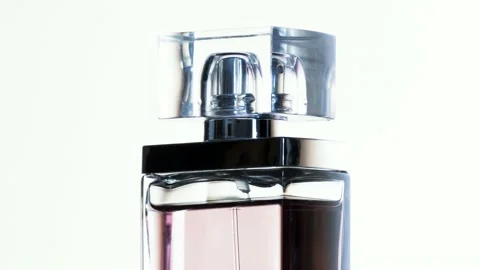 Bottle of perfume Stock Footage 142296733