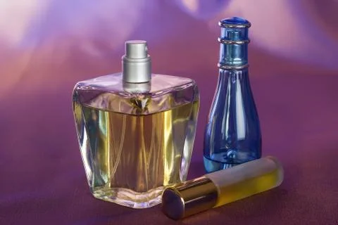 Bottle of perfume Stock Photos