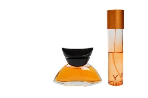 Bottle of perfume Stock Photos