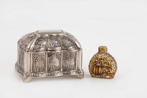 Bottle of perfume Foto stock