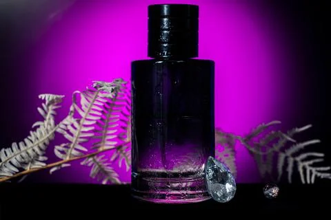 Bottle of perfume Foto stock
