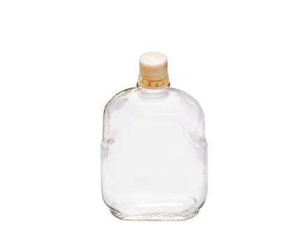 Bottle for perfume on a white background Stock Photos