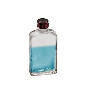 Bottle for perfume on a white background Stock Photos