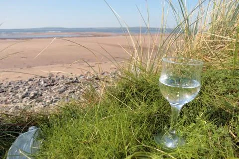 On the bottle Stock Photos