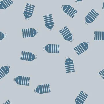 Bottle plastic package glyph vector seamless pattern Stock Illustration