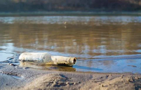 Bottle post Stock Photos